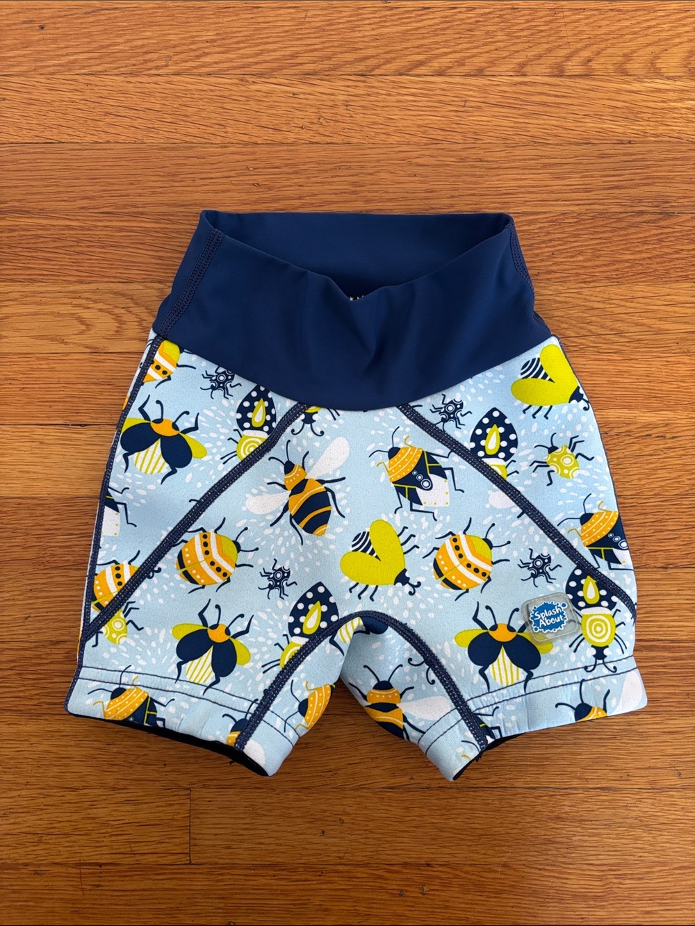 Splash About Bee Print Kids Jammers